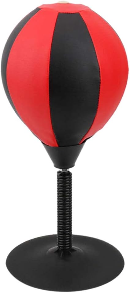 Amazon Com Buetere Desktop Punching Bag With Stand Boxing Bag For Kids Stress Buster Relief Ball Office Gifts Toys For Men And Adults Punch Ball A Toys Games