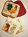 Bundle of Kitchen Linens by Home Collection Featuring: Kitchen Towels, Pot Holders, Oven Mitts, Dishcloths (7, Rooster)