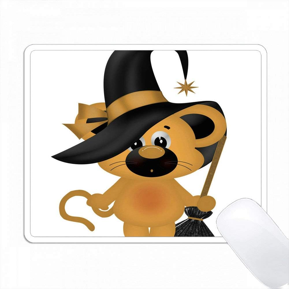 Amazon かわいいハロウィン魔女のイラスト 犬のイラスト Pc Mouse Pad パソコン マウスパッド Varezane マウスパッド 通販