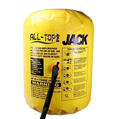 ALL-TOP Off-Road Exhaust Air Jack - 4000kg/8800lbs, 78cm/31inch Lift - Inflatable Air Jack (Material Upgraded Version)