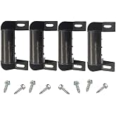 GenTent Universal Frame Adapter Kit for Smaller or Blocked Posts Generators | FR-rated polycarbonate adapters create mounting points for blocked vertical posts or smaller generator frames less than 75 in