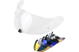 RIDLOG Helmet Visor Fit for T520 ST1400 Motorcycle Helmetr Visor R1 Air Face Shield Helmet Accessories Replacement Tinted Motorcycle Helmet Visor (Transparent)