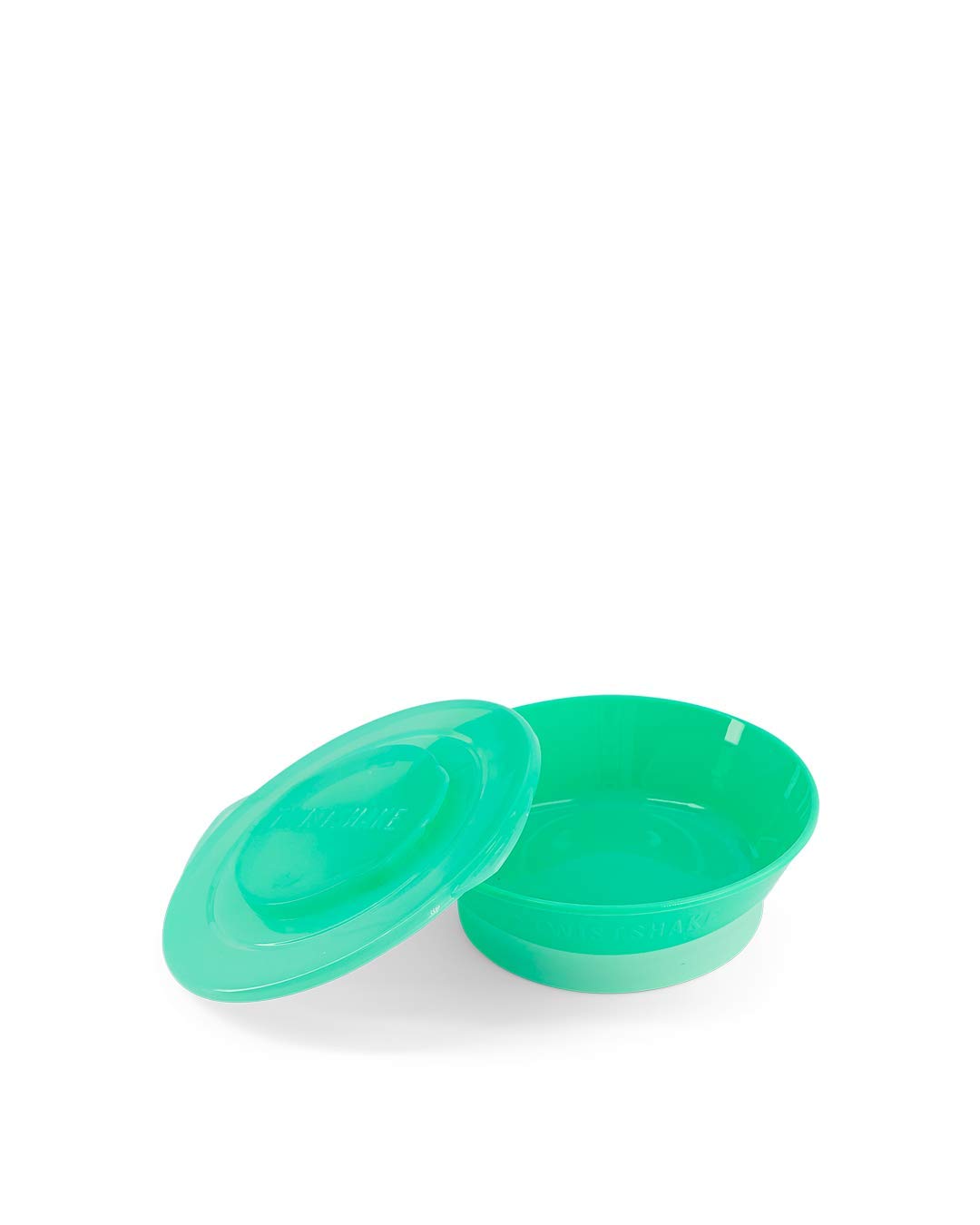 Twistshake Baby Bowl with Airtight Lid | BPA-Free Baby Weaning Bowl | 6 Month+ Baby feeding plate | Food Training Plate for Kids | Baby Food Bowl | Baby Cereal Bowl with Silicone Base | Green