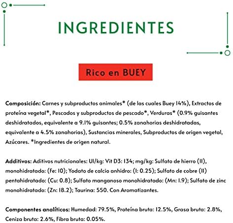 Purina Nature's Creations Nourriture Humide Naturelle pour Chat avec bœuf, 24 boîtes de 85 g