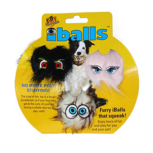 Silly Squeakers iBalls Dog Toy (3 Pack) Small