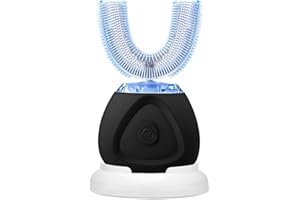VERSAINSECT oothbrush Ultrasonic Toothbrush, Ultrasonic Electric Toothbrush for Adults, Ultrasonic U-Shaped 360° Electric Too