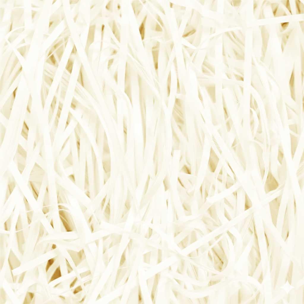 Emartbuy 2000 Grams / 2 Kg Shredded Paper, Ideal for Gift Decoration, Hamper Filling and Gift Packaging - Cream