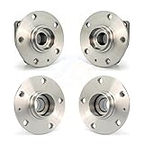 Front Rear Wheel Bearing & Hub Assembly Kit For