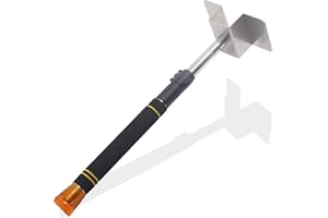 UEGHNS Brake Pedal Depressor Tool, Adjustable Depressor for Car Brake 19-32" Thickened steel groove and soft rubber design non-slip and wear-resistant gas pedal depressor tool single-operator repair car