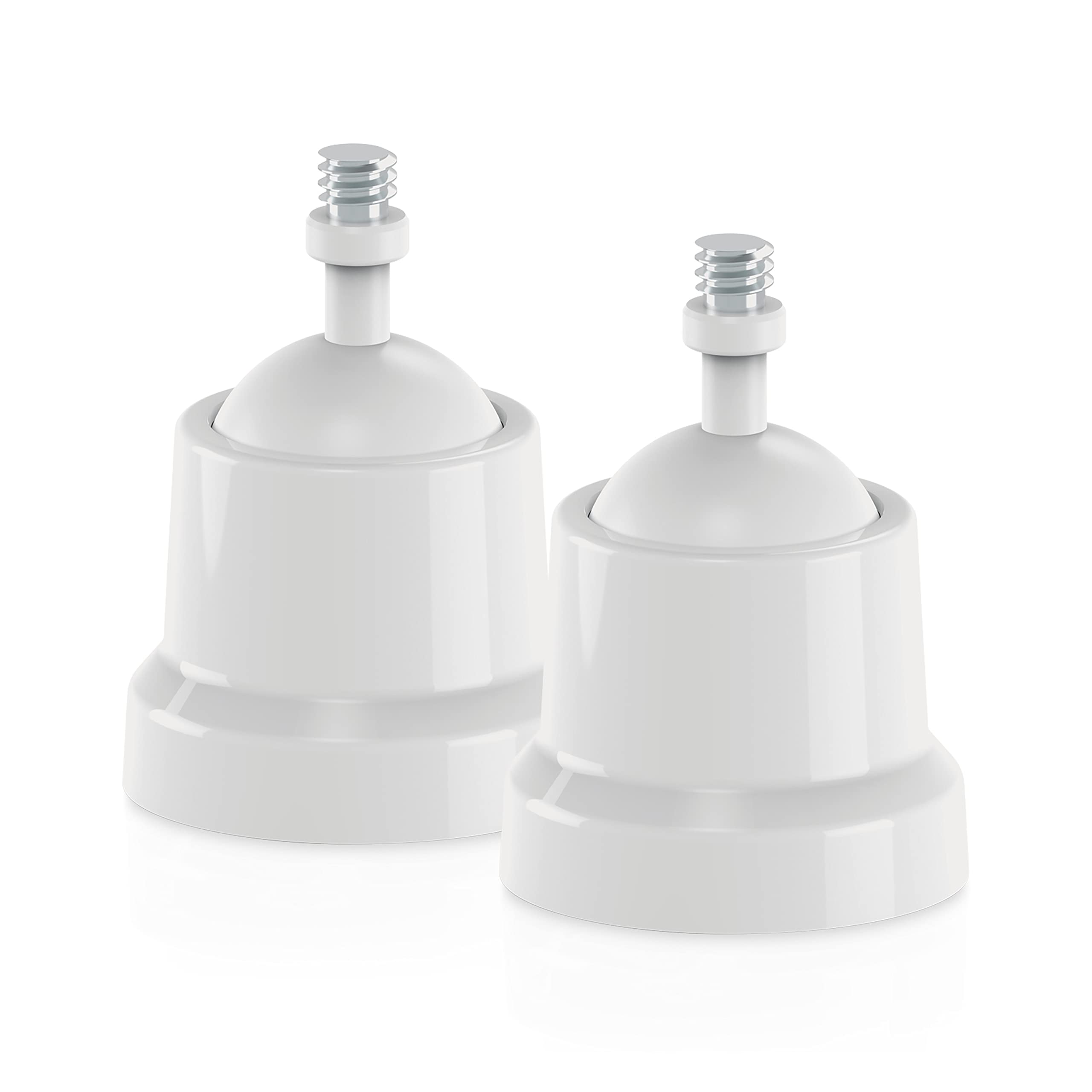 Arlo Certified Accessory | Adjustable Mount, Outdoor/Indoor, Designed for Arlo Go 1, Go 2, Essential (+XL), Pro 3, Pro 4 (+XL), Pro 5, Ultra 2 (+XL), Wireless Security Camera, White, Pack of 2