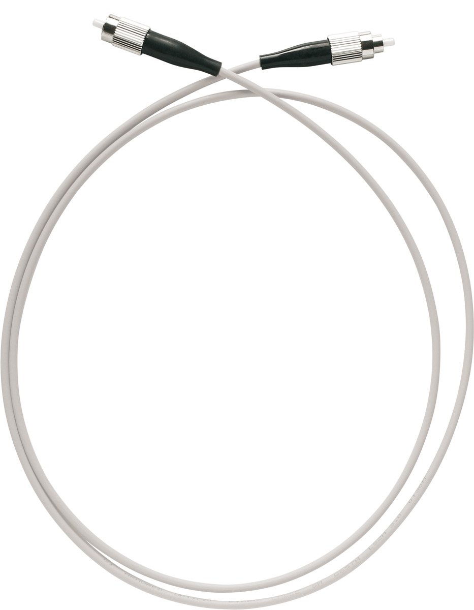 Axing OAK 001-02 Singlemode Optical Fiber Cable 1m with FC/PC-Plugs white