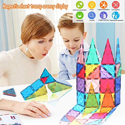 HOMOFY Kids TilesToys 60Pcs Oversize 3D Building Blocks