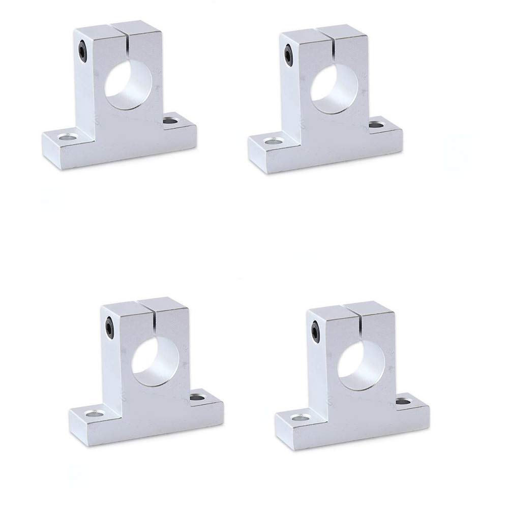 feedal 4pcs SK8 8mm CNC Linear Motion Ball Slide Units Rail Support Guide Shaft Bearing