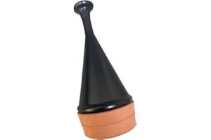 French Horn Straight Mute for Practicing - Easy Installation, PP Material (6.6x2.8 inch)