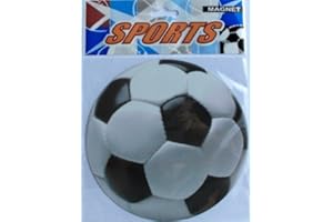 THEGAG Set of 12-Soccer Ball Car Magnets-5.5 Inches