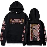 CROWN Anime Hoodies for Men Women - Thick Cool Designer Graphic Sweatshirt Winter Summer Comfort Jacket Gym Jogger Sweat Suit