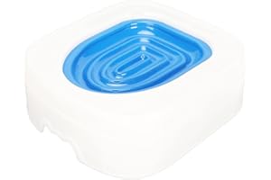 Luqeeg Cat Training Kit System - Professional Reusable Cat Toilet Trainer, Urinal Seat with Extra Blue Tray, Recess Design Facilitates Tray Removal