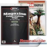 BCW Resealable Magazine Bags 8-3/4