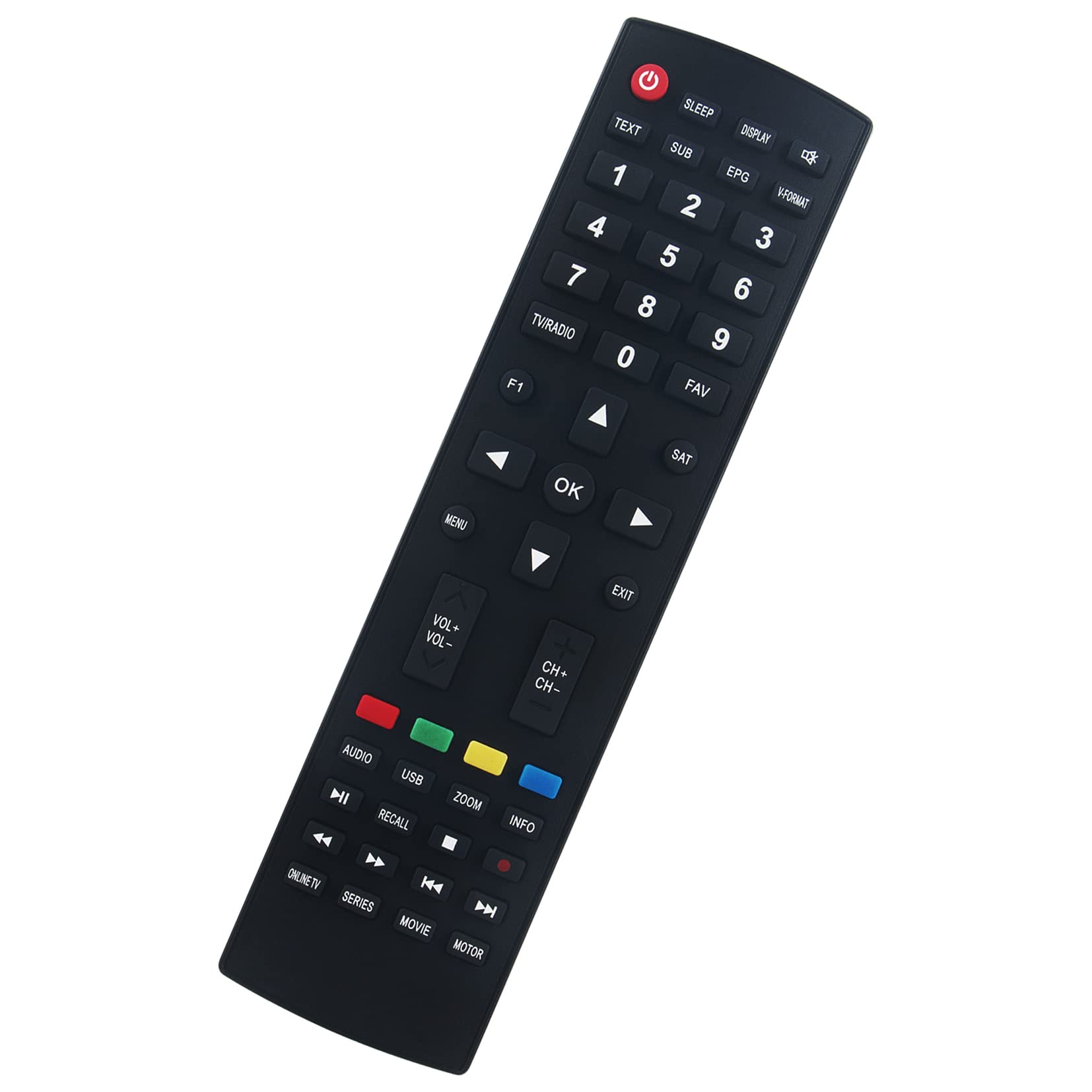 Replacement Remote Control Fit for IStar KOREA A8000 A1600 A65000