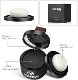 LOPHE Instantly Hairline Powder Natural Black Hairline Concealer with Mirror view 6