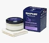 SAPHIR Renovator 50ml Jar with Polishing Cloth Leather Care view 4