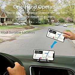 SRUNP Dashboard Cell Phone Holder for Car[Vertical