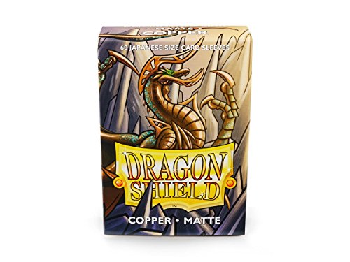 Dragon Shield Japanese Size 60ct Matte Copper