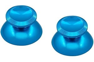 Gam3Gear Aluminum Alloy Analog Thumbstick for PS4 Dualshock 4 Light Blue (Set of 2)