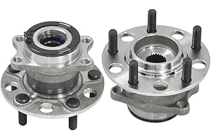 MAYASAF 512333 [2 Pack, 4X4 4WD Only] Rear Wheel Hub Bearing Assembly for Dodge 2007-2008 Caliber, for Jeep 2007-2017 Compass/2007-2017 Patriot (2 PCS)