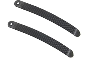 UP100 1 Pair Snowboard Ankle Ladder Strap TPEE Snow Board Binding Straps Replacement Black 8.5 inch Length