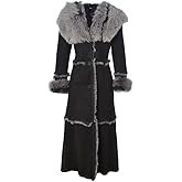 Timber&Hide Women’s Long Sheepskin Coat – Tan Shearling Coat Women