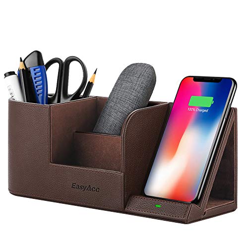 EasyAcc Wireless Charger Desk Stand Organizer Wireless Charging Station