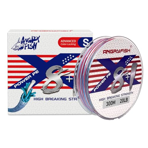 ANGRYFISH Braided Fishing Line 30LB