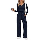 Trendy Queen 2 Piece Lounge Sets for Women Fall Outfits 2025 Fashion Two Piece Sweatsuits Business Casual Outfits Clothes