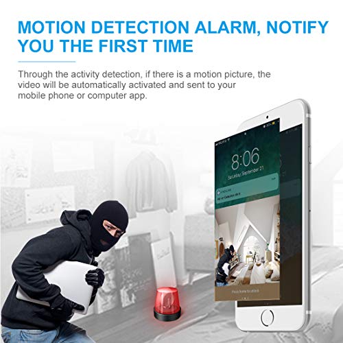 Spy Camera Wireless Hidden WiFi Cameras,AOBO 1080P HD Smallest Mini