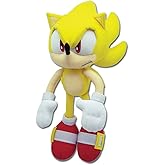 Great Eastern GE-8958 Sonic The Hedgehog Plush - Super Sonic, 12"