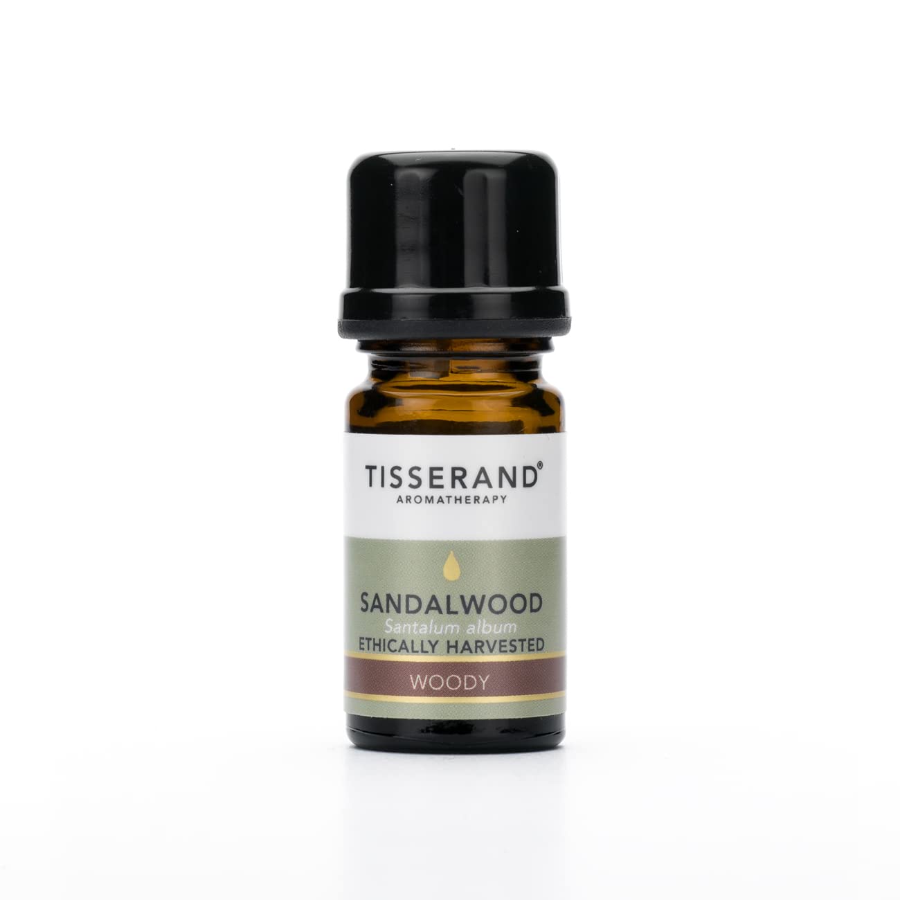 Tisserand Aromatherapy - Ethically Harvested Sandalwood Essential Oil, Massage Oil - Bath Oil, Aromatherapy Oil - 100% Pure and Natural Essential Oil - 9 ml