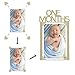SIX VANKA 1st Birthday Decorations-12 Months Photo Banner or couple's Anniversary celebration