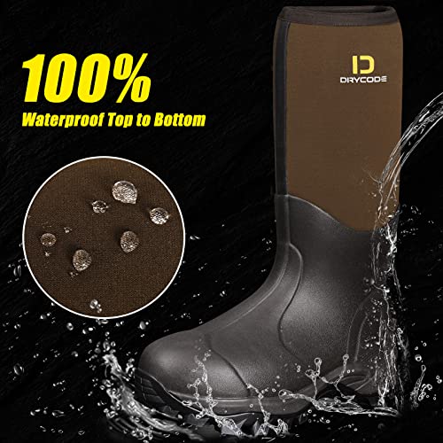 Drycode Cuissardes de poitrine pour homme et femme avec bottes