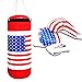 Children Boxing Toy Set Champion Punching Bag and Pair of Soft Padded Gloves UAS Flag Sports Physical Training Game Extra Large 17.5 Inch Tall 6 Inch Hanging Chain