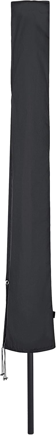 Springreen Premium Schutzhülle für Sonnenschirm bis Ø 300 cm | Anthrazit | Universalabdeckung zum Schutz für Sonnenschirme | Extra wasserabweisend und UV schützend (Anthrazit)