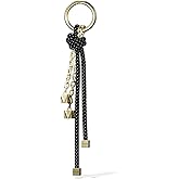 Michael Kors Charms Novelty Speckled Cord Bag Charm, Gold-Tone Hardware/Black