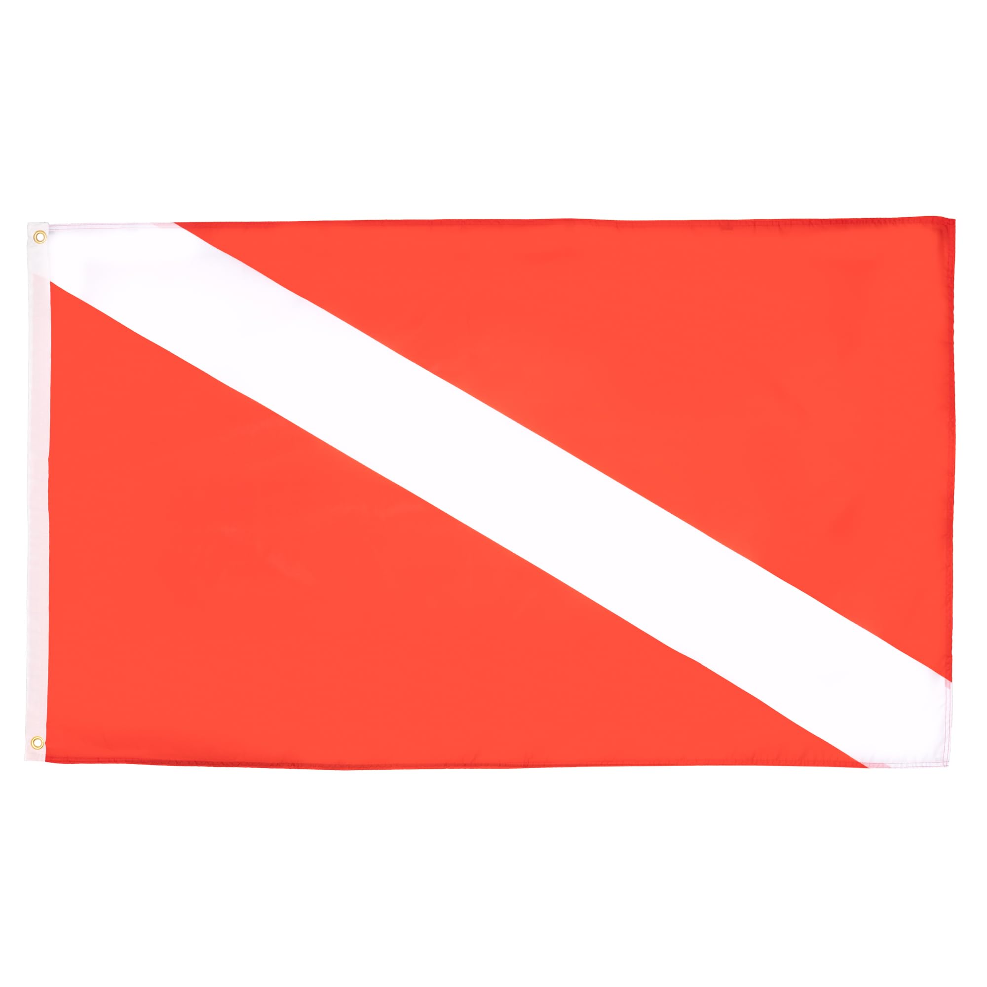 AZ FLAG - Scuba Diving Flag - 3x5 Ft - 100D Polyester Underwater Diving Banner with Two Metal Grommets - Fade Resistant - Vivid Colors - 3' x 5' Feet - 150x90 Cm