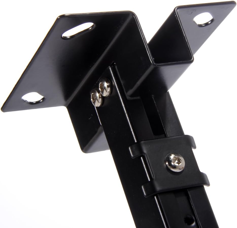 Henxlco Universal Extendable Adjustable Tilt DLP LCD Ceiling Projector Mount Bracket: Home Audio & Theater