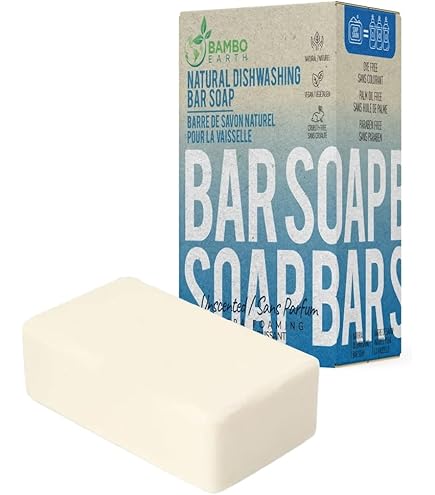 NO TOX LIFE Vegan Dish Block, 6 Oz – A Solid Dish Soap For Effective Cleaning Of