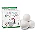 Eco Nuts Wool Dryer Balls, Reusable Fabric Softener, XL 4 Pack
