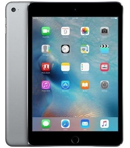 Amazon.com : Apple iPad Mini 4, 64GB, Silver - WiFi (Renewed