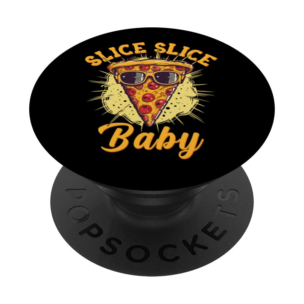 Slice Slice Baby Pizza Sunglasses Pizzeria PopSockets Swappable PopGrip