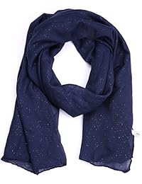 Mujer moda bufanda, bufanda ligera, chales larga para mujer