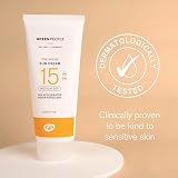Green People Edelweiss Sun Cream SPF15 Tan Accelerator 200ml Sensitive Skin view 3